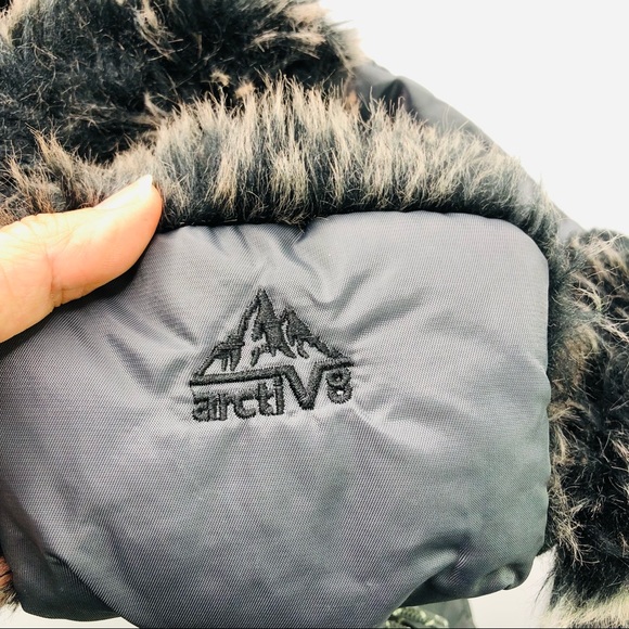 3M Thinsulate MAINE-3 Grey Size US 9.5 Fleece Fur Boots Front Lace up side Zip - Picture 7 of 8